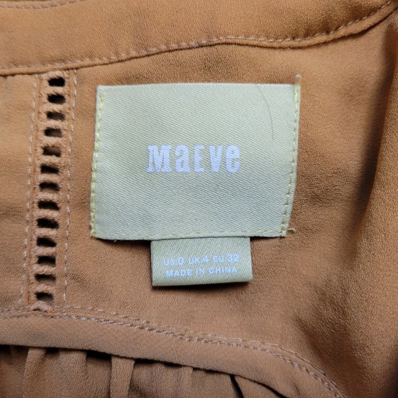 Mustard Yellow Flowery Sleeveless Top Size 0 (XS) - Picture 9 of 11